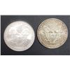 Image 2 : 1992 & 2007 AMERICAN SILVER EAGLES