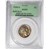 Image 1 : 1938-D 5C Buffalo Nickel PCGS MS65