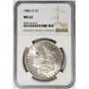 Image 1 : 1884-O Morgan Silver Dollar $1 NGC MS62