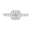 Image 1 : EXCELLENT 1.23ct VS1 G Color Diamond Platinum Ring