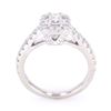 Image 2 : EXCELLENT 1.23ct VS1 G Color Diamond Platinum Ring
