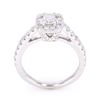 Image 6 : EXCELLENT 1.23ct VS1 G Color Diamond Platinum Ring