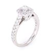 Image 9 : EXCELLENT 1.23ct VS1 G Color Diamond Platinum Ring
