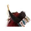 Image 12 : Osage Split Buffalo Horn Beaded Warrior Bonnet