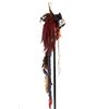 Image 2 : Osage Split Buffalo Horn Beaded Warrior Bonnet