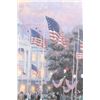 Image 4 : T. Kinkade Framed Print, "Flags Over The Capitol"