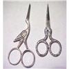 Image 1 : Antique Stork Scissors and Sewing Scissors (2) #1019265
