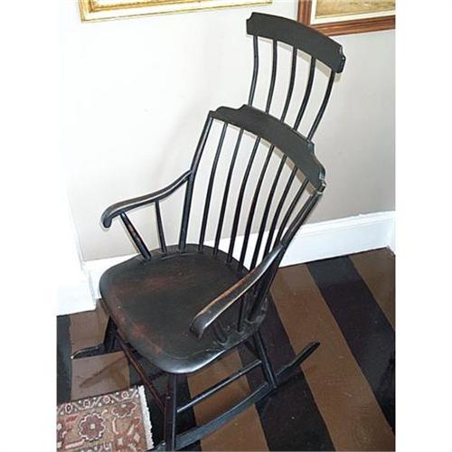 Comb-Back Windsor American Nursing Rocker #1049985