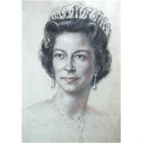 Portrait of HM Queen Elizabeth II John Gilroy #1050382