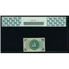 Image 2 : 3 Cent Third Issue Fractional Note PCGS 45
