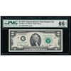 Image 1 : 1976 $2 Kansas City Federal Reserve STAR Note PMG 66EPQ