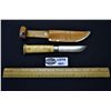 Image 1 : Finland Martini Puukko Knife with  Sheath in Excellent Condition