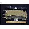 Image 1 : B.C. Regiment Dress Belt, Buckle and Keepers and 1 PR of  British 1971 Tan Canvas Gators
