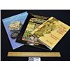 Image 1 : Vintage Dover Book Lot includes Art Nouveau Postcards and Stained Glass Designs
