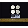 Image 1 : Lot of 4 Cdn Silver Dollars