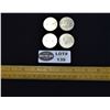 Image 1 : Lot of 4 Cdn Silver Dollars