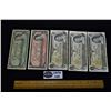 Image 1 : Lot of 3 Bank of Canada Bank Notes includes 1954 $1 and $2 Bills and 1 1973 $1 Bill