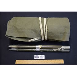 1950s US Military GI Half Shelter Bundle includes 4 Stakes and Cords