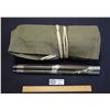 Image 1 : 1950s US Military GI Half Shelter Bundle includes 4 Stakes and Cords
