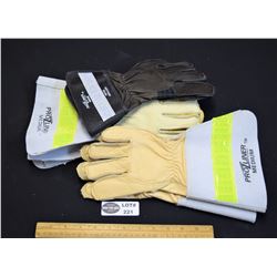 Lot of 3 Pairs New Proliner Gauntlet Style Gloves SZ Med