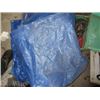 Image 1 : 2 BLUE TARPS