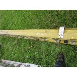 YELLOW EXTENSION LADDER