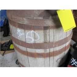 45 GALLON WOOD BARREL