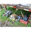 Image 1 : 4 BOXES WITH MISC TOOLS (UNDER TRAILER)