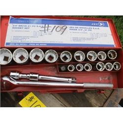 3/4" SOCKET SET