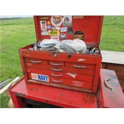 RED TOOL CHEST C/W TOOLS