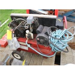 RED ELECTRIC AIR COMPRESSOR