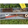 Image 2 : GREY TOOLBOX C/W BUFFING WHEEL, TOOLS & MISC