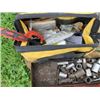 Image 4 : GREY TOOLBOX, YELLOW CASE, MISC SOCKETS & TOOLS