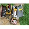 Image 5 : GREY TOOLBOX, YELLOW CASE, MISC SOCKETS & TOOLS