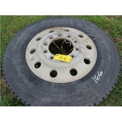 1 - 1100 - 24.5 TIRE & RIM