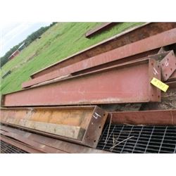 5 I-BEAMS (7" X 14" X 187"L) (ALL 5 FOR ONE MONEY)