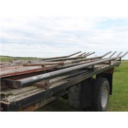 19' STEEL PIPE BALE RACK