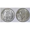 Image 2 : WALKING LIBERTY HALF DOLLARS: