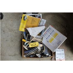 BOX WITH PAINTING SUPPLIES