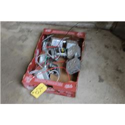 BOX WITH ELECTRICAL TOOLS