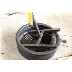 OIL DRAIN PAN & STAND