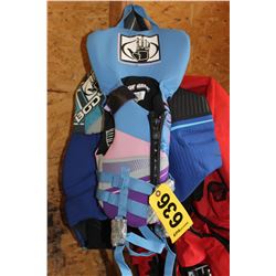 INFANT LIFE JACKET & LARGE LIFE JACKET