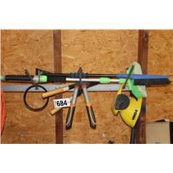 BRANCH TRIMMERS, BRUSHES, SPREADER, ETC