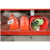Image 1 : 3 JERRY CANS, RED PAIL, CAR WASH, ETC
