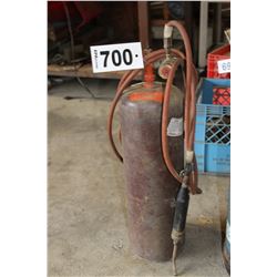 ACETYLENE TANK & TORCH