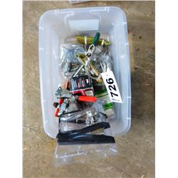 TOTE WITH NEW HARDWARE, HINGES, ETC