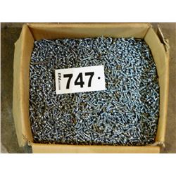BOX WITH 18 LBS OF SCREWS