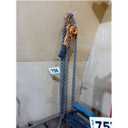 3/4 TONNE CHAIN HOIST