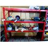 Image 1 : RED 4 TIER SNAP-ON SHELF