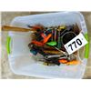 Image 1 : TUB WITH WRENCHES, HAMMERS, SCREW DRIVERS, ETC